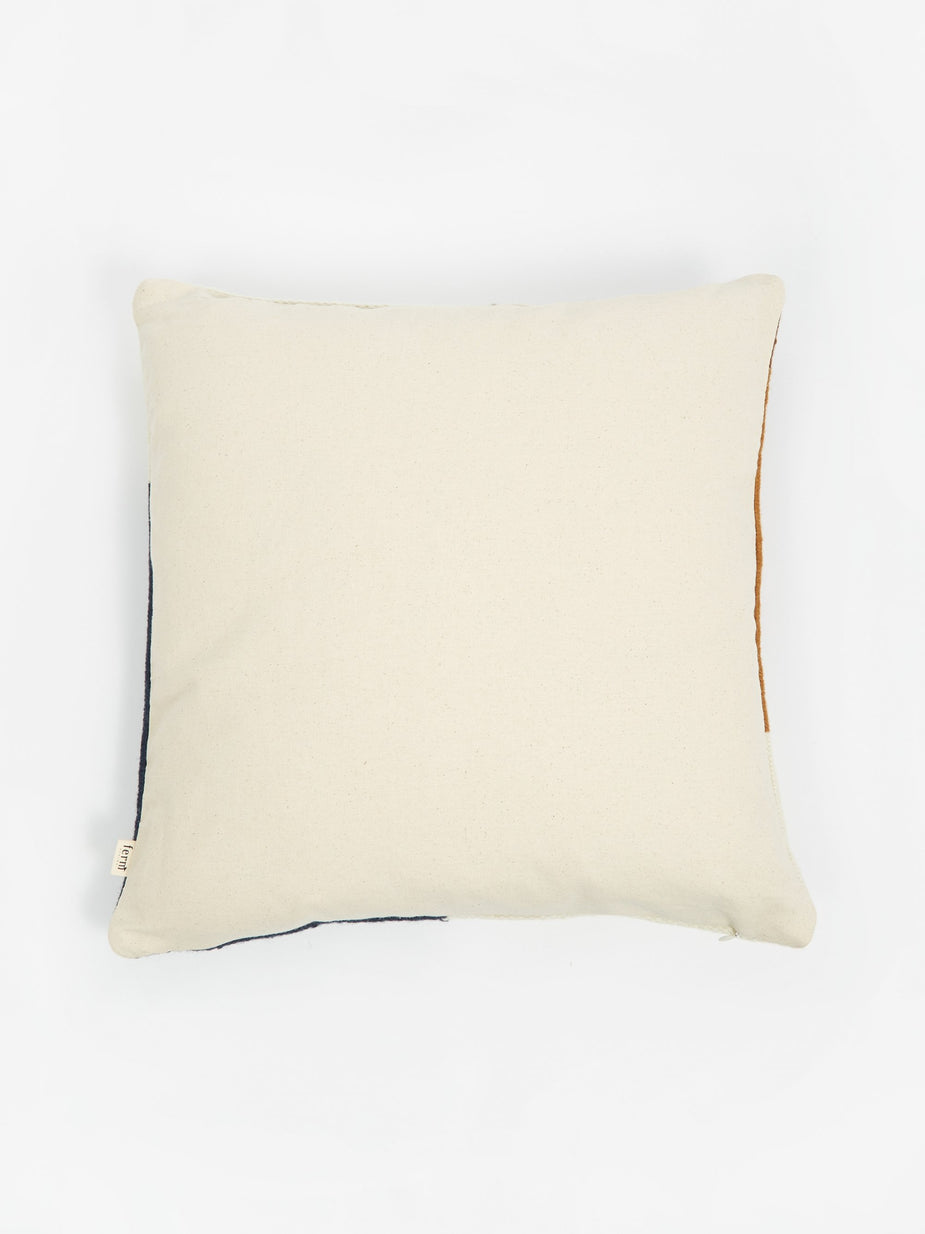 Ferm Living Ferm Living Kelim Cushion 50x50cm - Merge - White