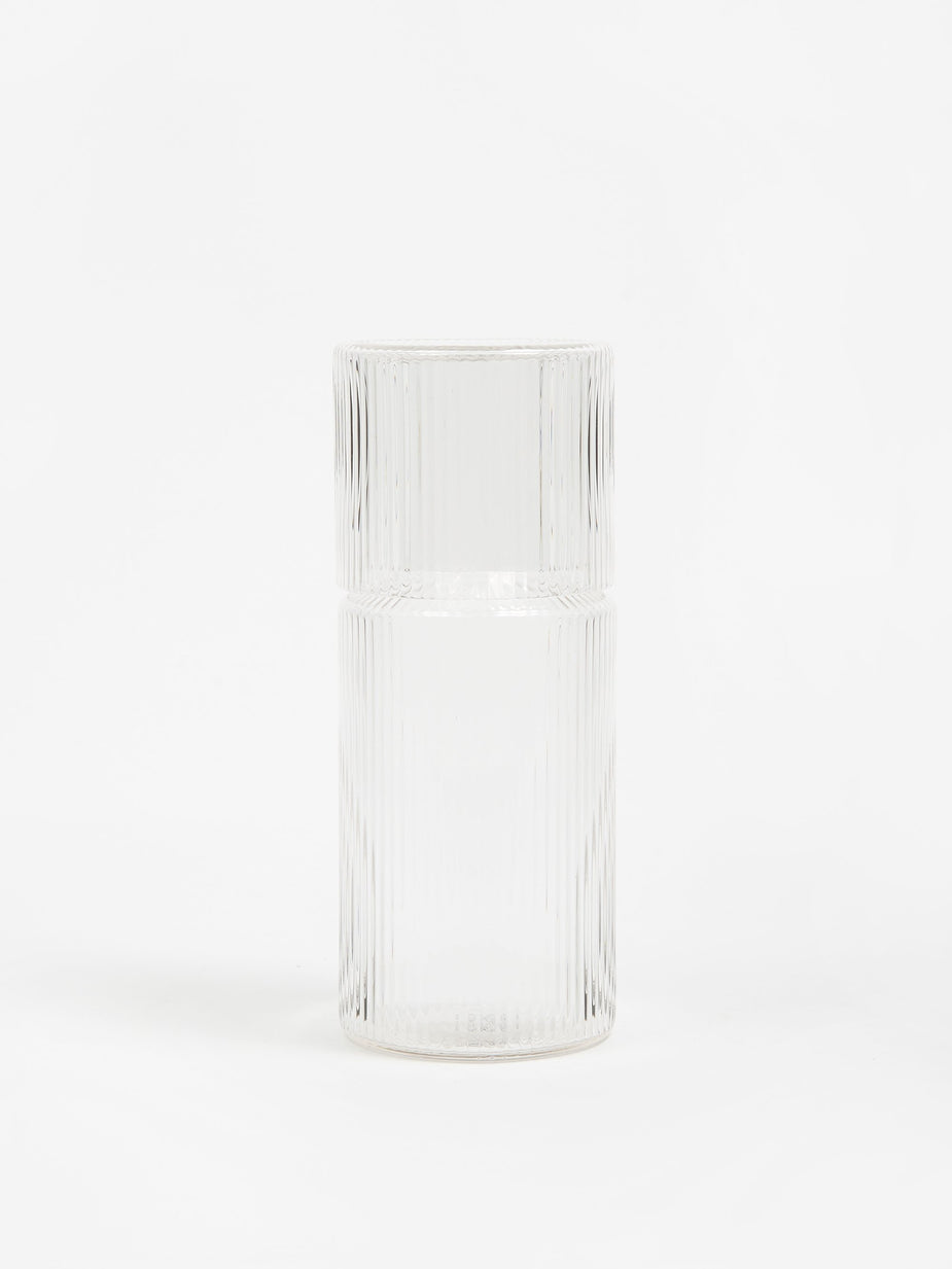 Ferm Living Ferm Living Ripple Carafe Set - Clear - Other