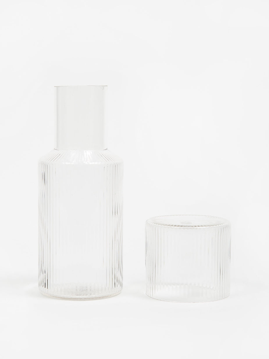 Ferm Living Ferm Living Ripple Carafe Set - Clear - Other