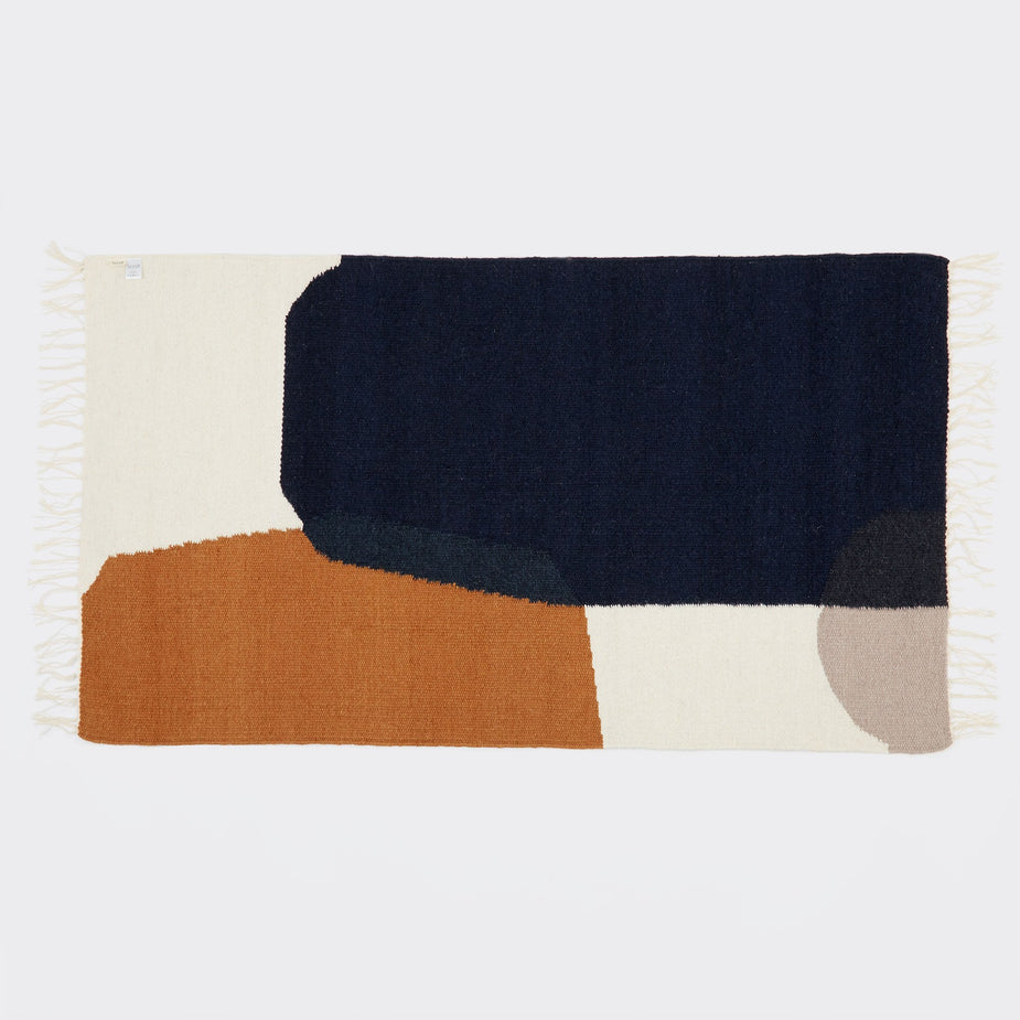 Ferm Living Ferm Living Kelim Rug - Merge - Small - Multi