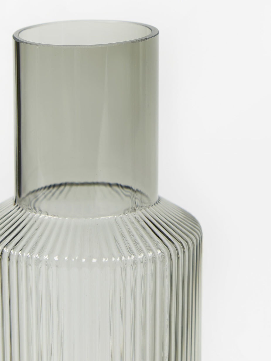 Ferm Living Ferm Living Ripple Small Carafe Set - Smoked Grey - Other
