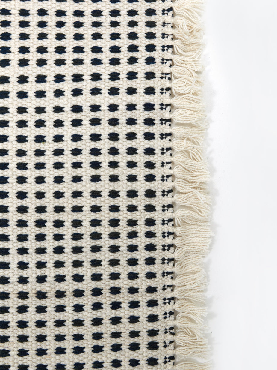 Ferm Living Ferm Living Way Rug - Off - Off-White/Blue - Other