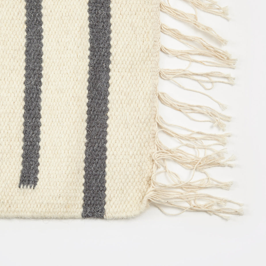 Ferm Living Ferm Living Kelim Rug - Colour Triangles - Small - Other