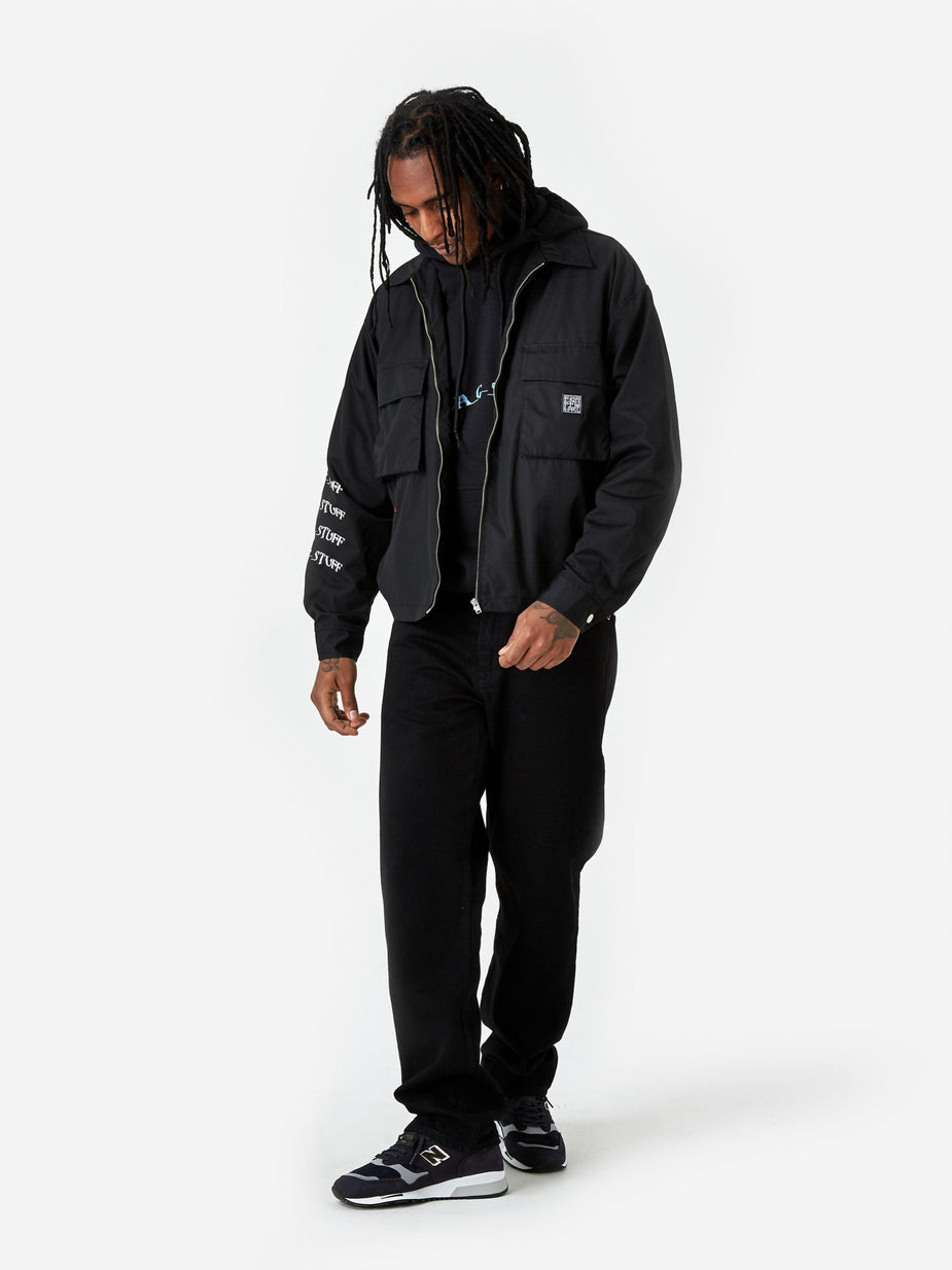 Flagstuff Flagstuff 2Tone F/Z Jacket - Black - Black