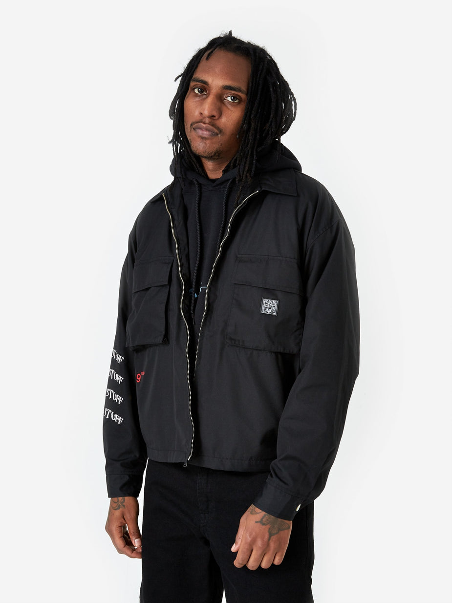 Flagstuff Flagstuff 2Tone F/Z Jacket - Black - Black
