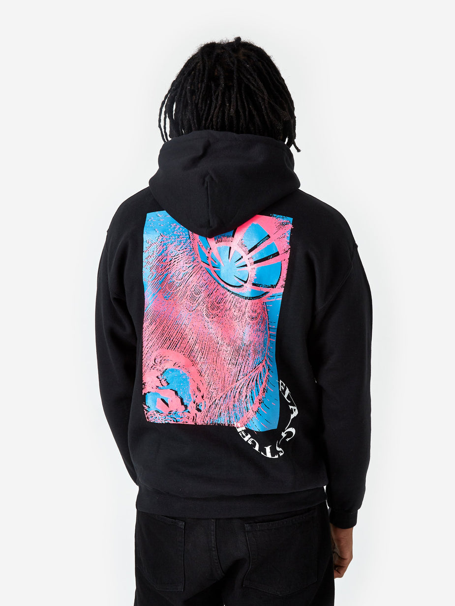 Flagstuff Flagstuff Circle Hoodie - Black - Black