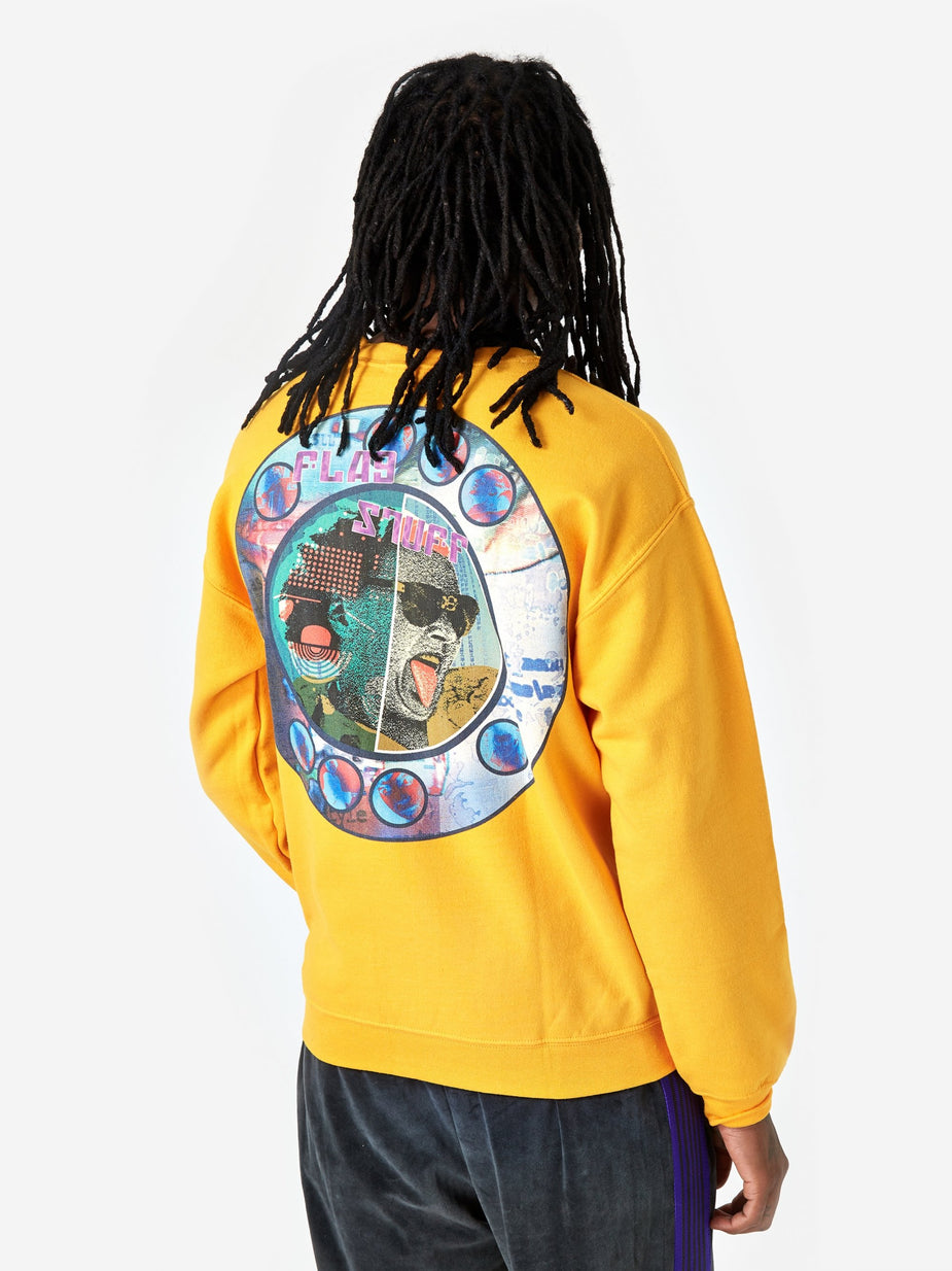 Flagstuff Flagstuff Circle Sweatshirt - Gold - Gold
