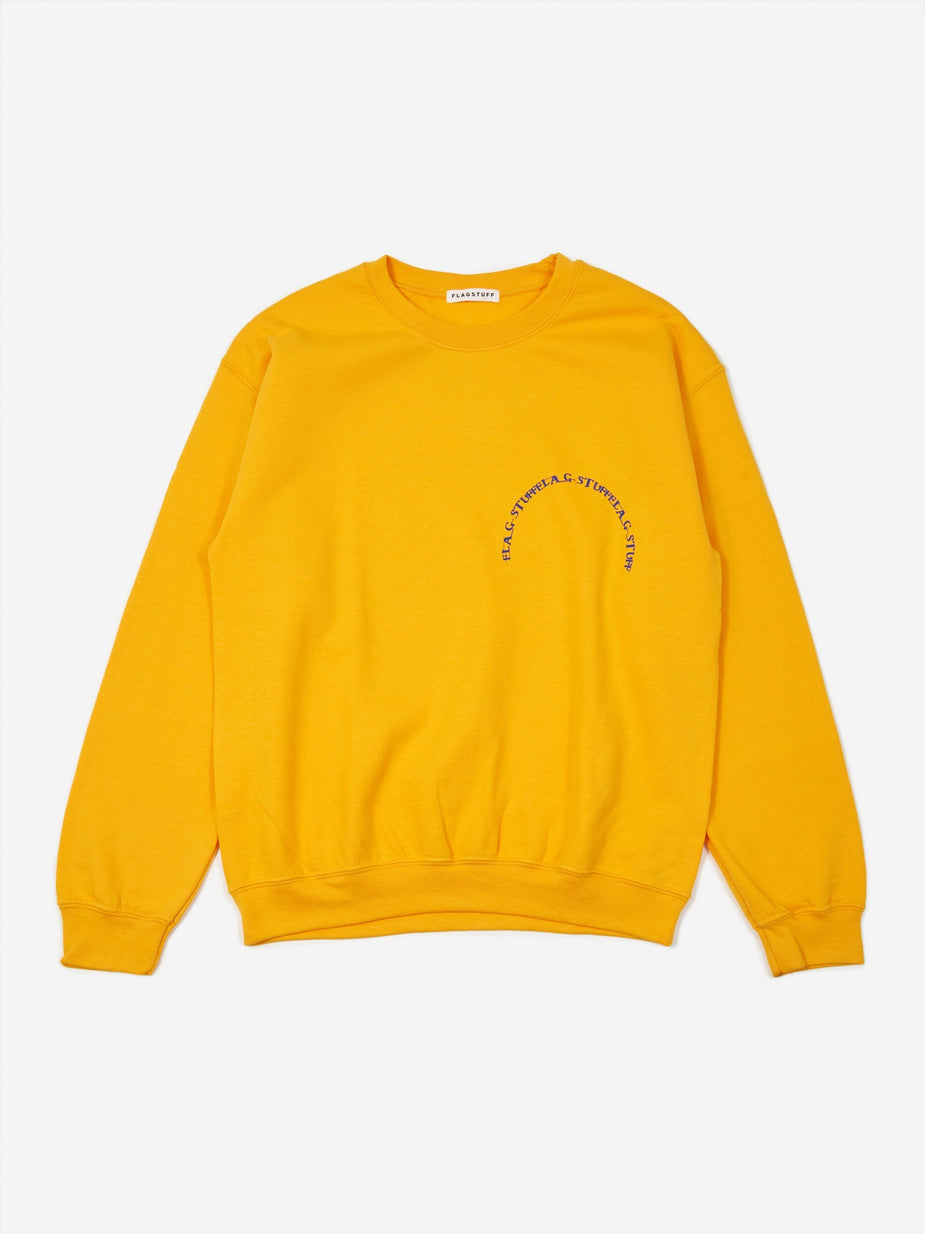 Flagstuff Flagstuff Circle Sweatshirt - Gold - Gold