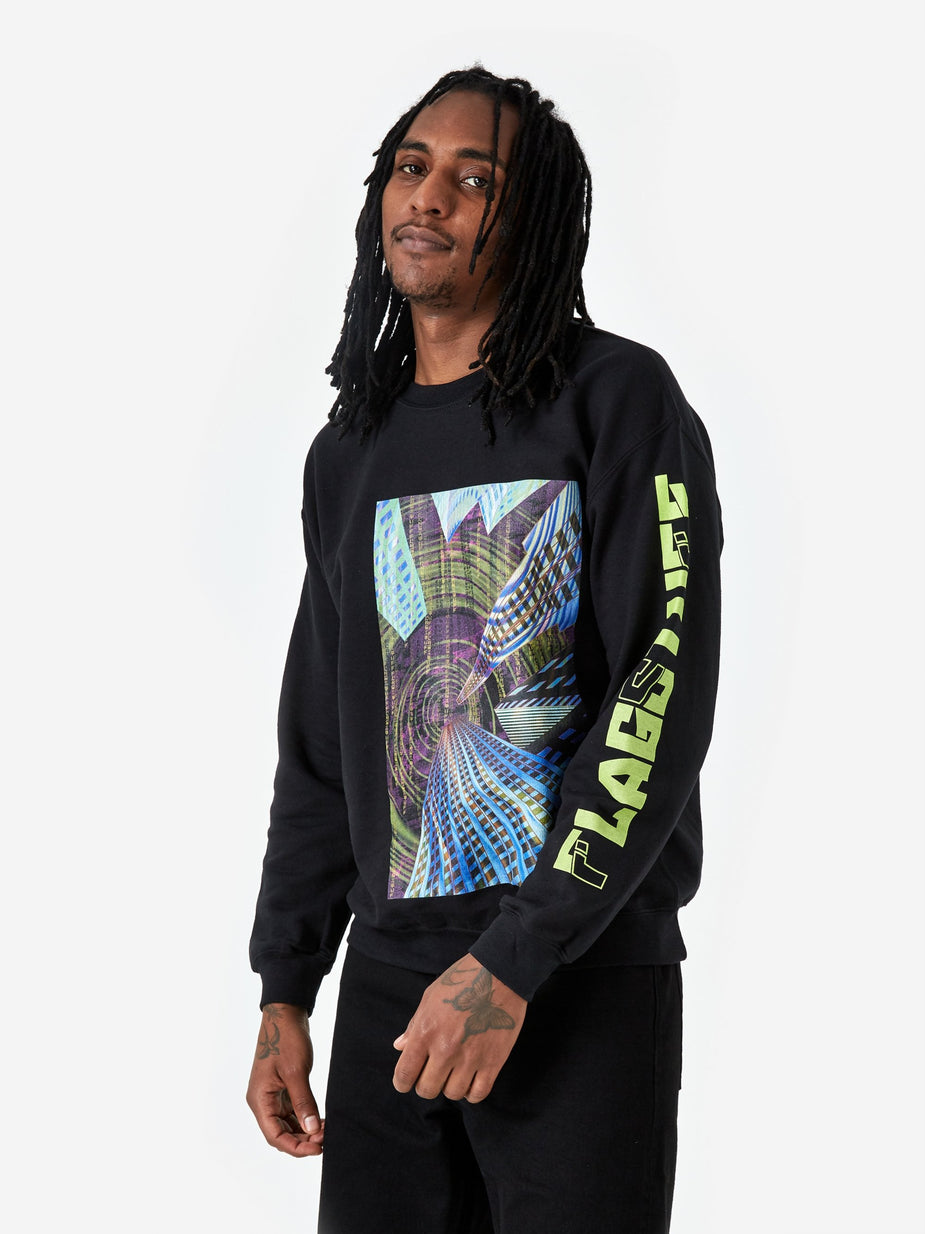 Flagstuff Flagstuff Continually Sweatshirt - Black - Black