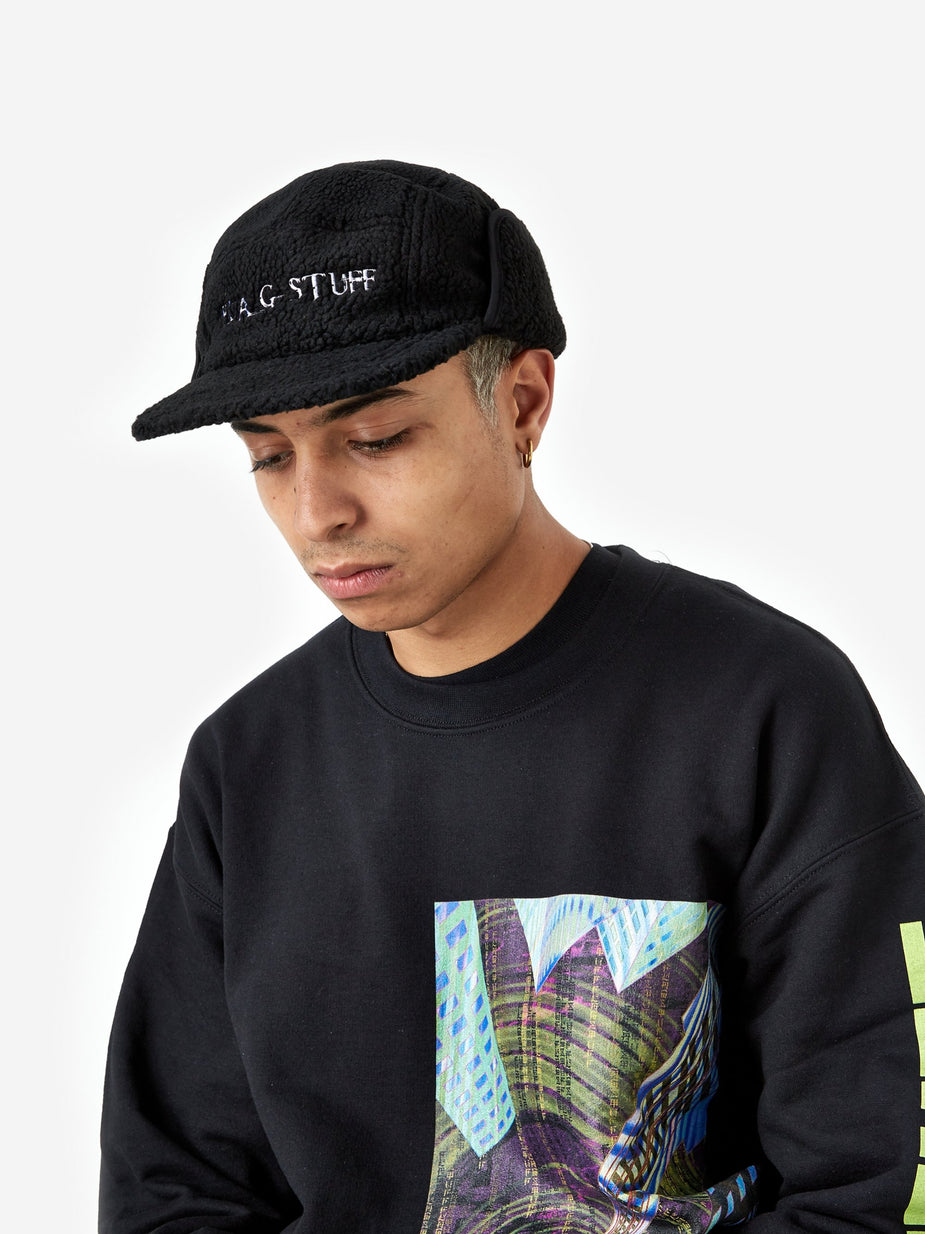 Flagstuff Flagstuff Fleece Camp Cap - Black - Black