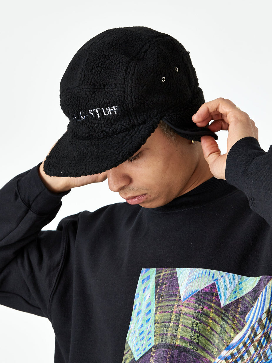 Flagstuff Flagstuff Fleece Camp Cap - Black - Black