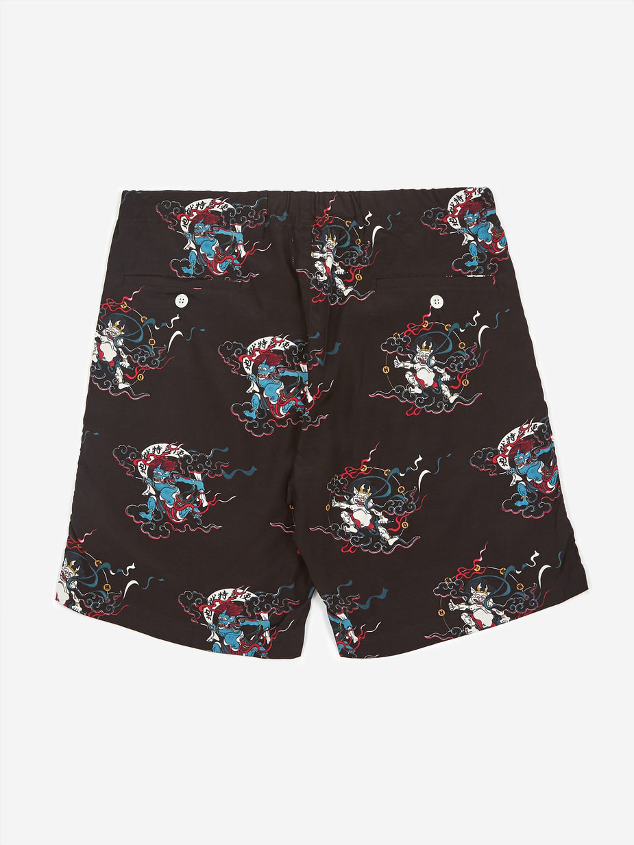 Flagstuff Flagstuff Hawaiian Short - Black - Black