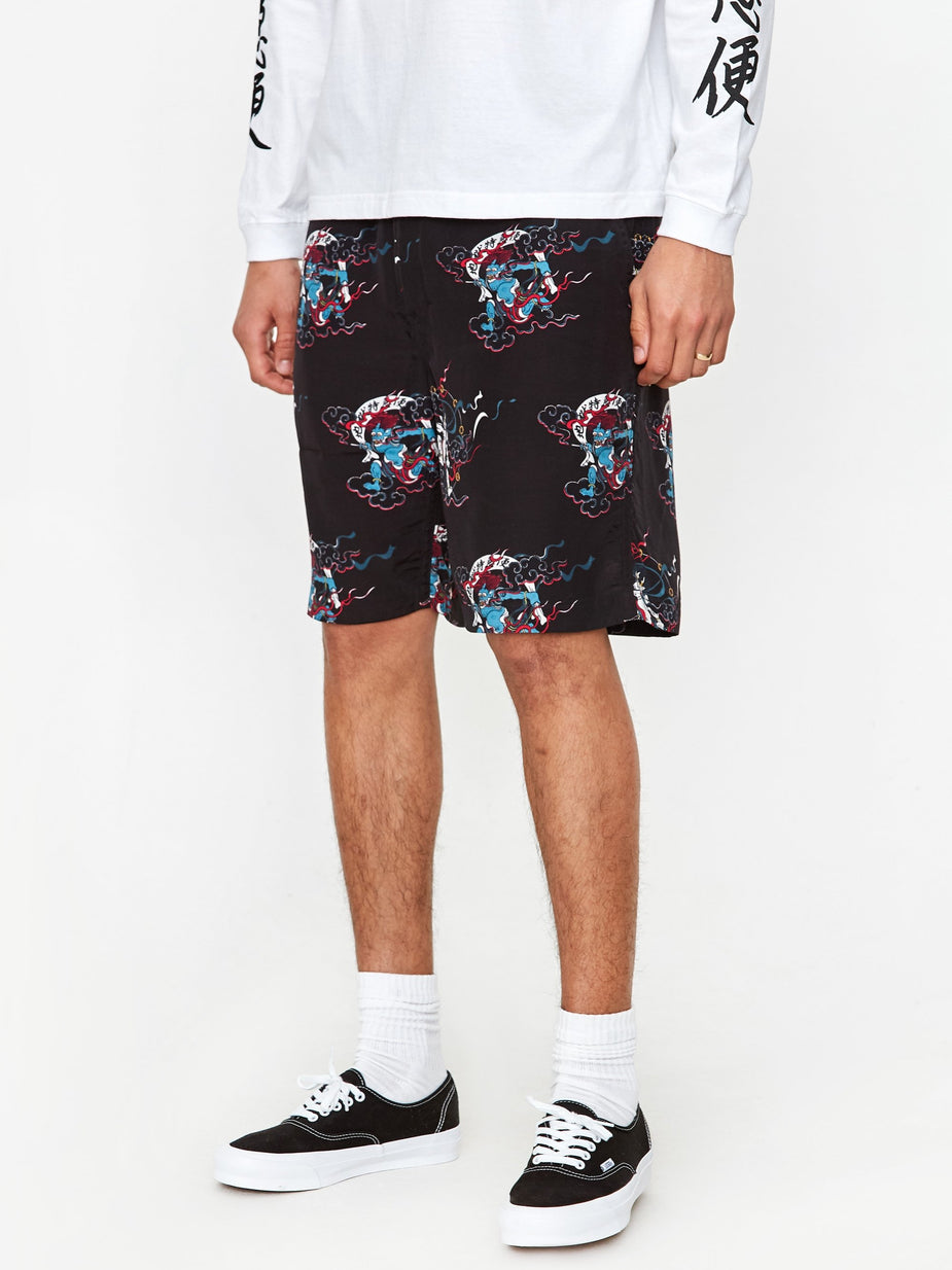 Flagstuff Flagstuff Hawaiian Short - Black - Black