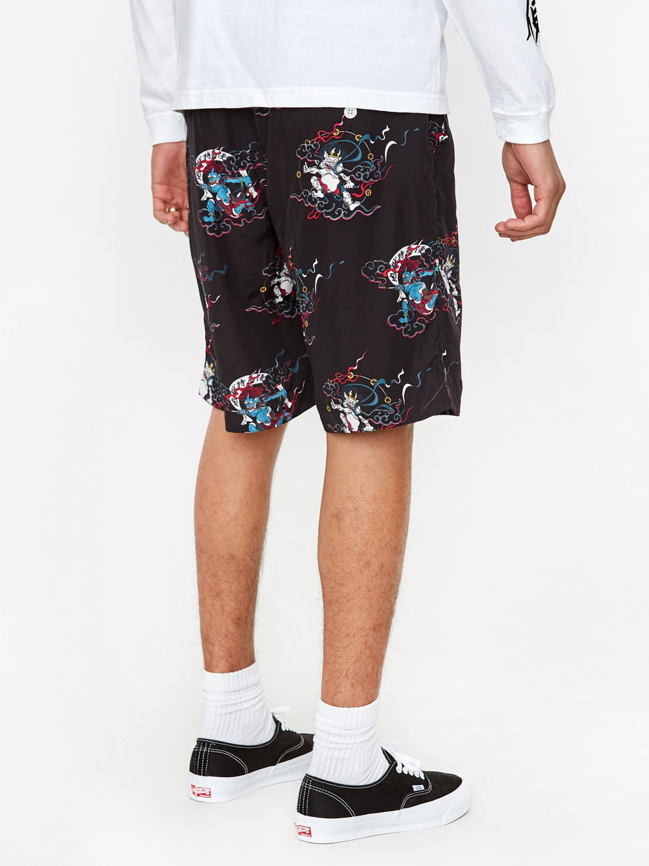 Flagstuff Flagstuff Hawaiian Short - Black - Black