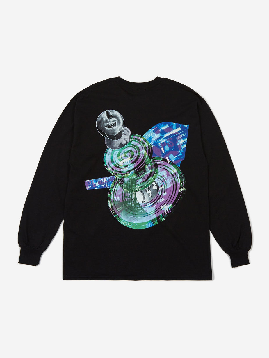 Flagstuff Flagstuff Horizon Longsleeve T-Shirt - Black - Black