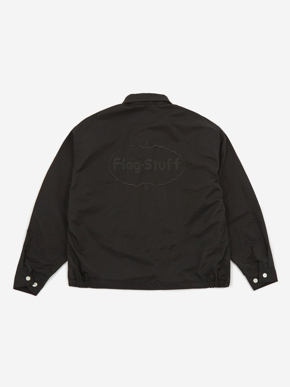 Flagstuff Flagstuff Ice Logo F/Z Jacket - Black - Black