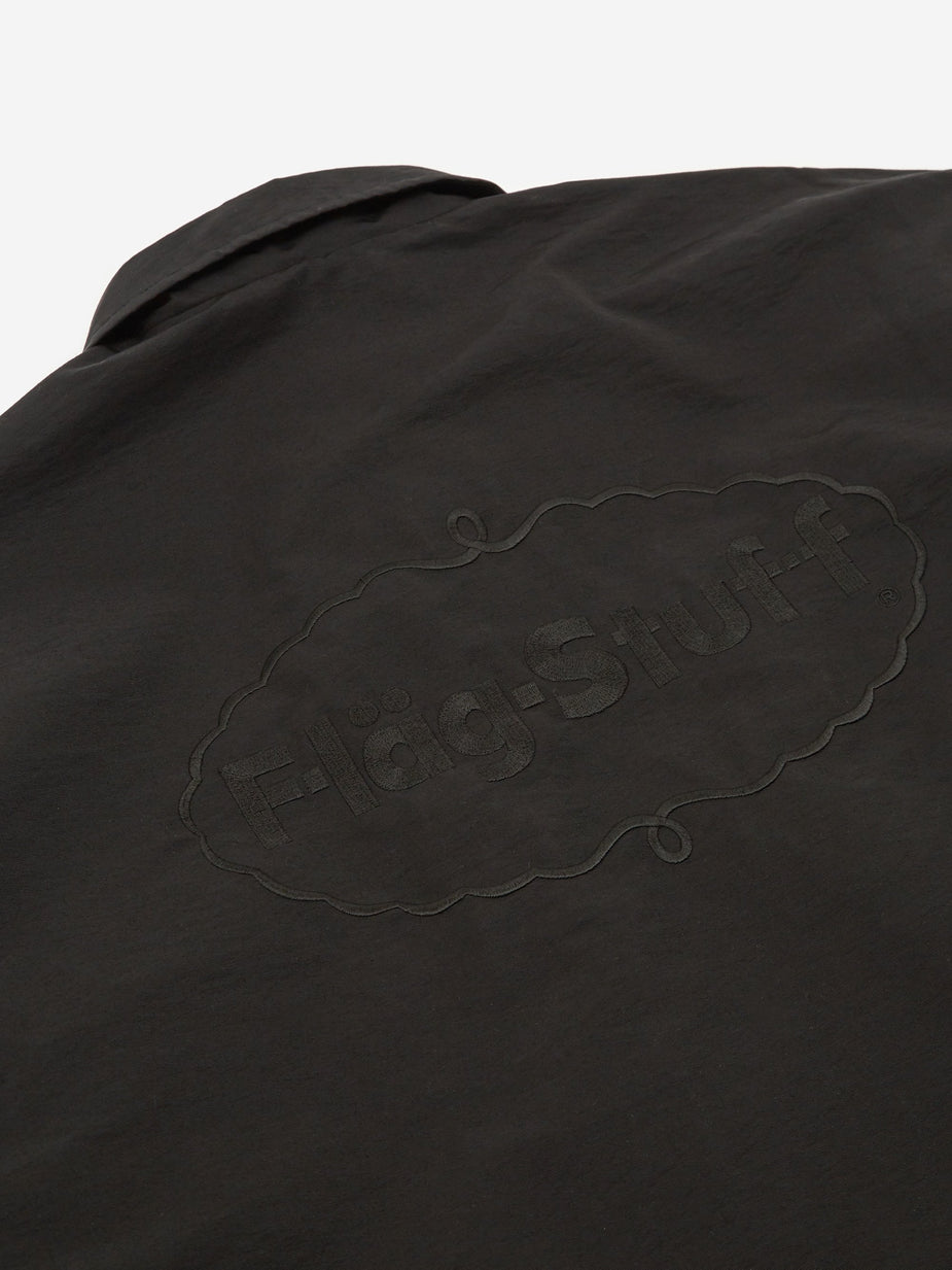 Flagstuff Flagstuff Ice Logo F/Z Jacket - Black - Black