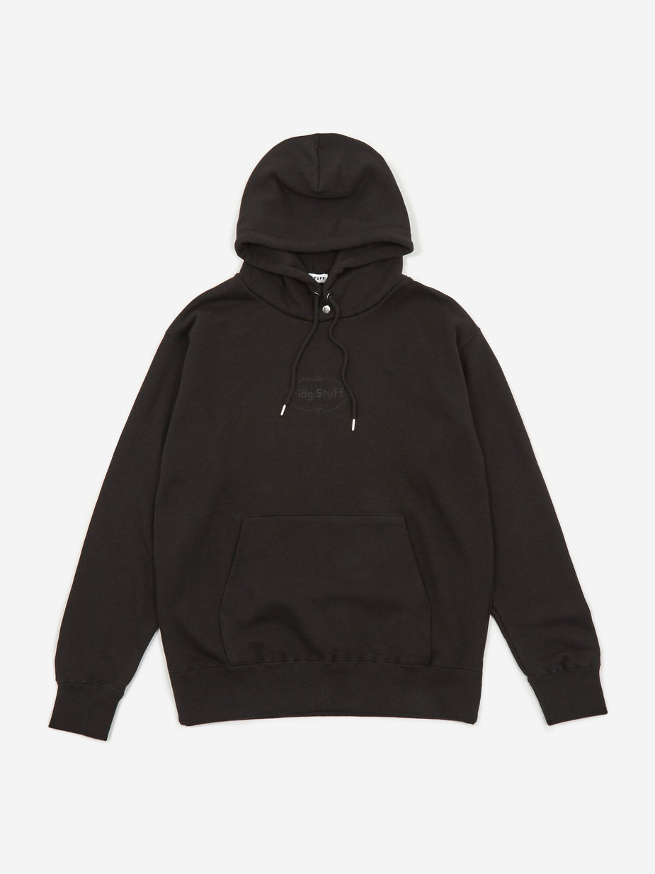 Flagstuff Flagstuff Ice Logo Hoodie - Black - Black