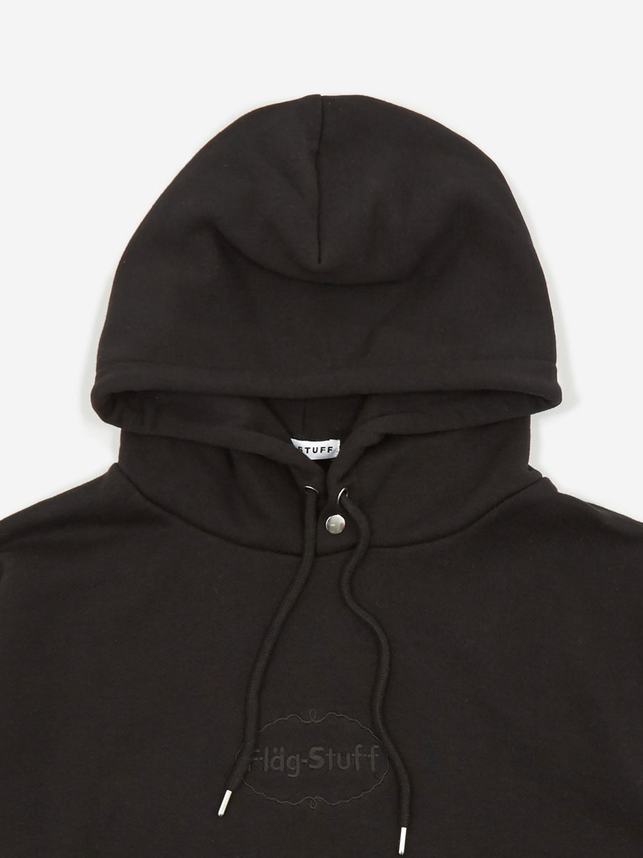 Flagstuff Flagstuff Ice Logo Hoodie - Black - Black