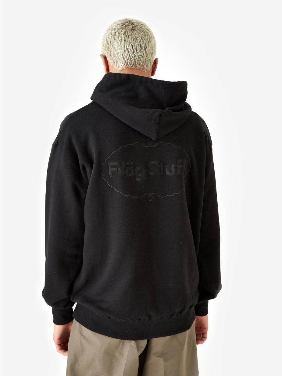 Flagstuff Flagstuff Ice Logo Hoodie - Black - Black