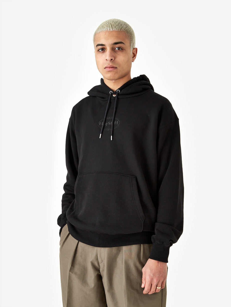Flagstuff Flagstuff Ice Logo Hoodie - Black - Black