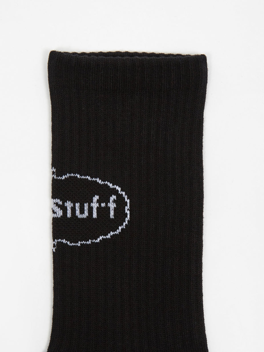 Flagstuff Flagstuff Ice Logo Sock - Black - Black