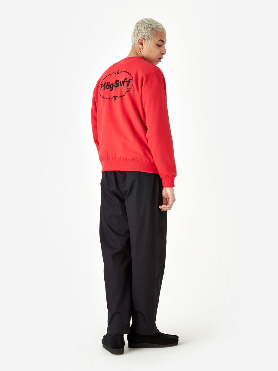 Flagstuff Flagstuff Ice Logo Sweatshirt - Red - Red