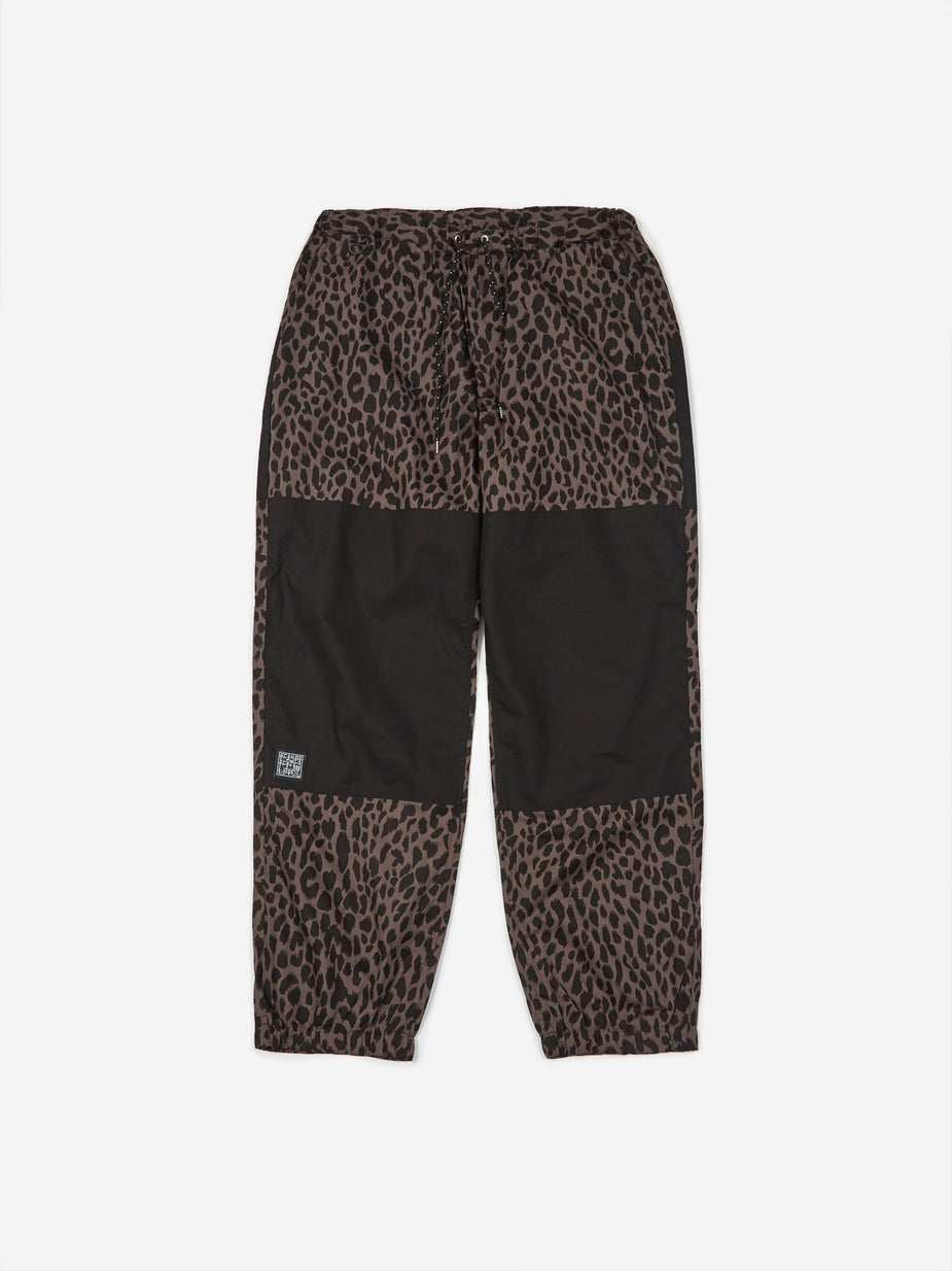 Flagstuff Flagstuff Leopard Easy Pant - Grey/Black - Black