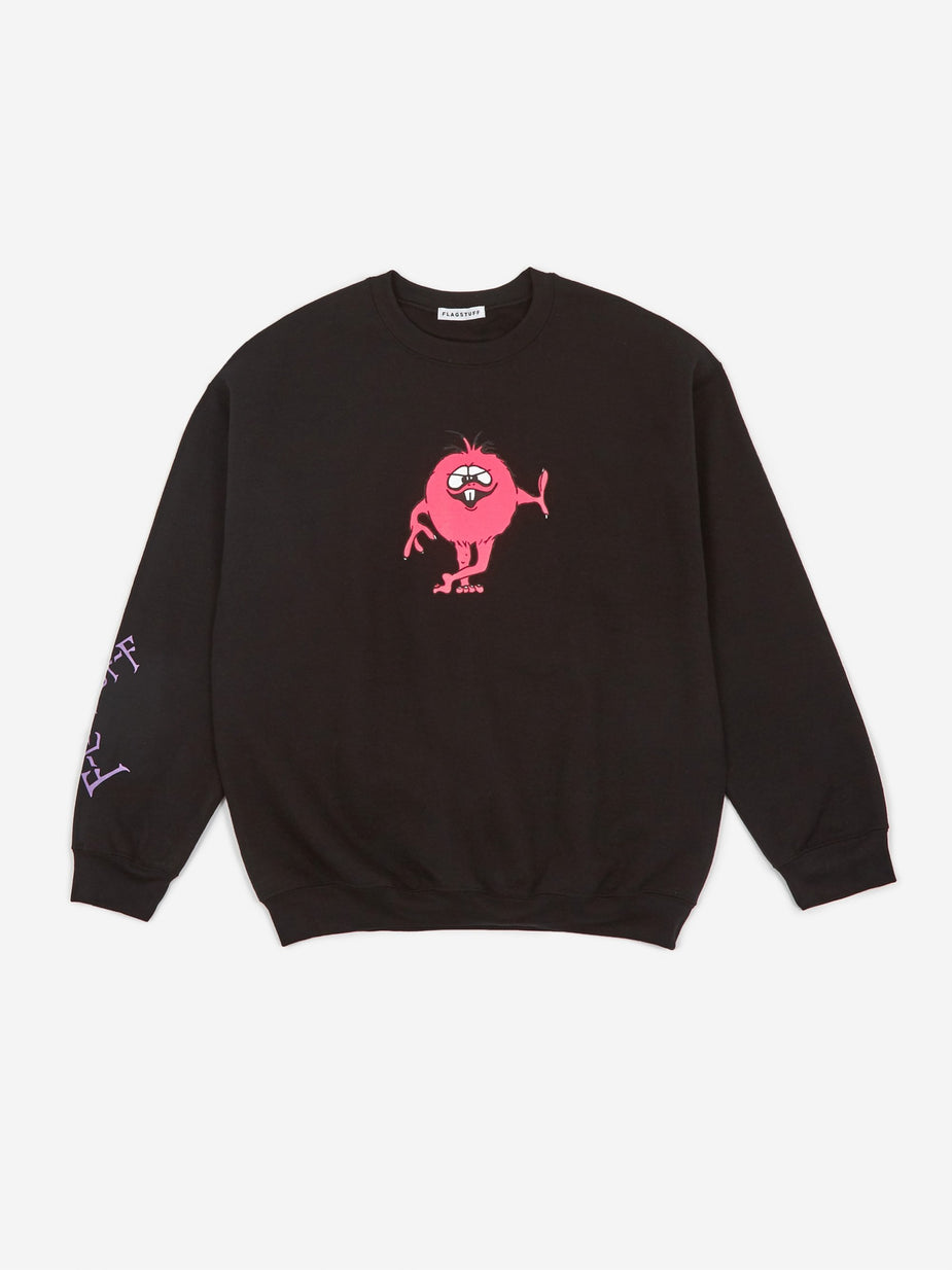 Flagstuff Flagstuff Monster Sweatshirt - Black - Black