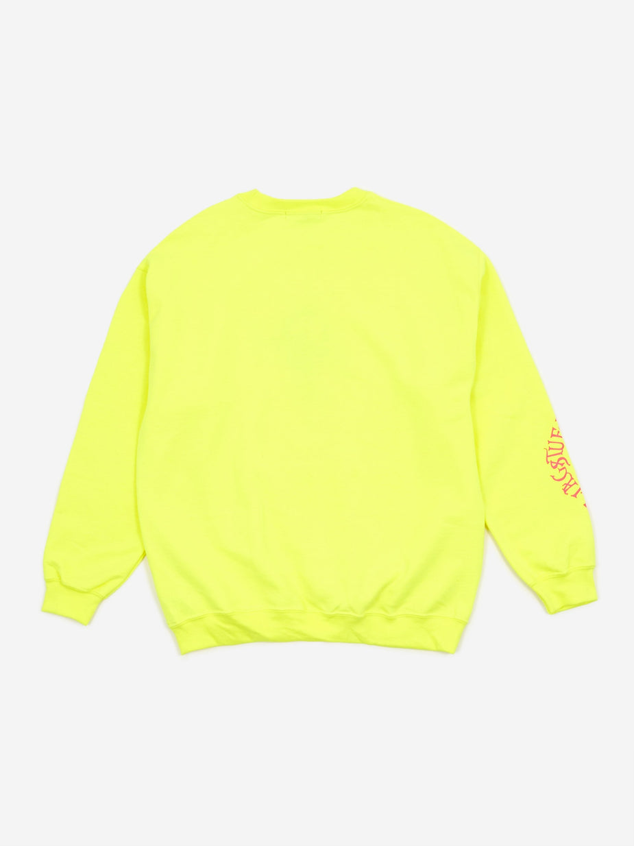 Flagstuff Flagstuff Monster Sweatshirt - Gold/Grey - Gold