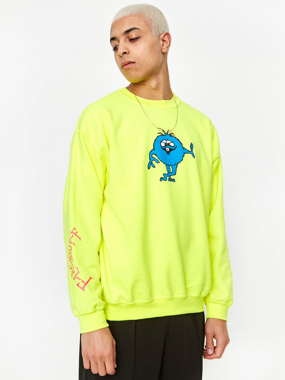 Flagstuff Flagstuff Monster Sweatshirt - Gold/Grey - Gold