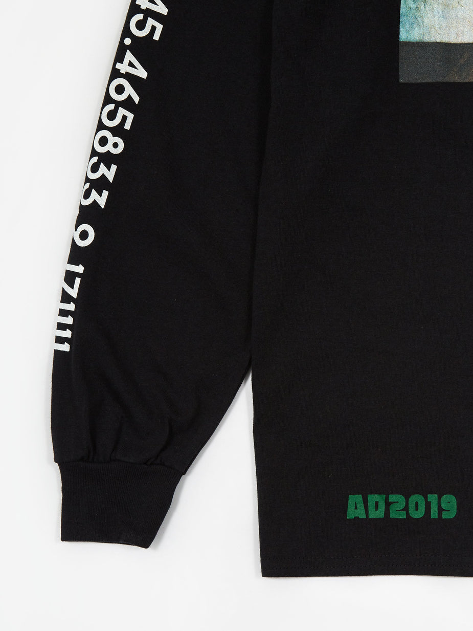 Flagstuff Flagstuff Supper Longsleeve T-Shirt - Black - Black