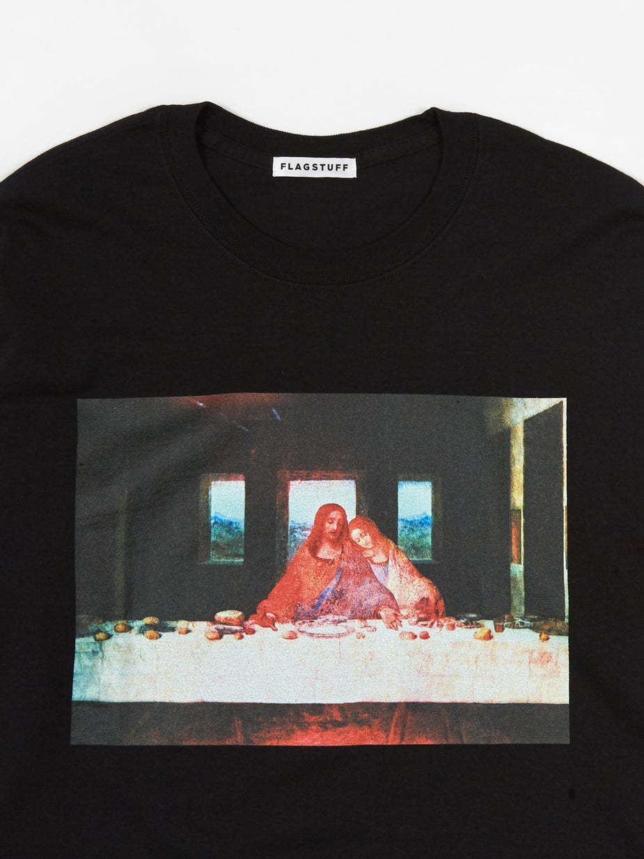 Flagstuff Flagstuff Supper Longsleeve T-Shirt - Black - Black