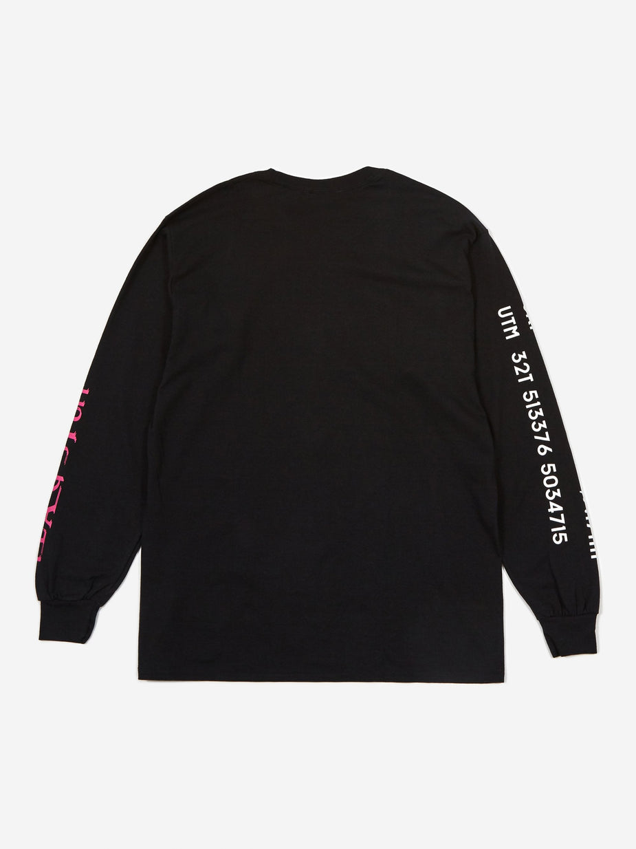 Flagstuff Flagstuff Supper Longsleeve T-Shirt - Black - Black