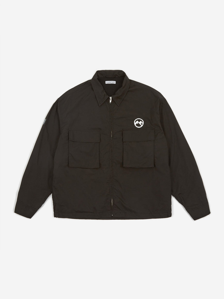 Flagstuff Flagstuff Welcome F/Z Jacket - Black - Black