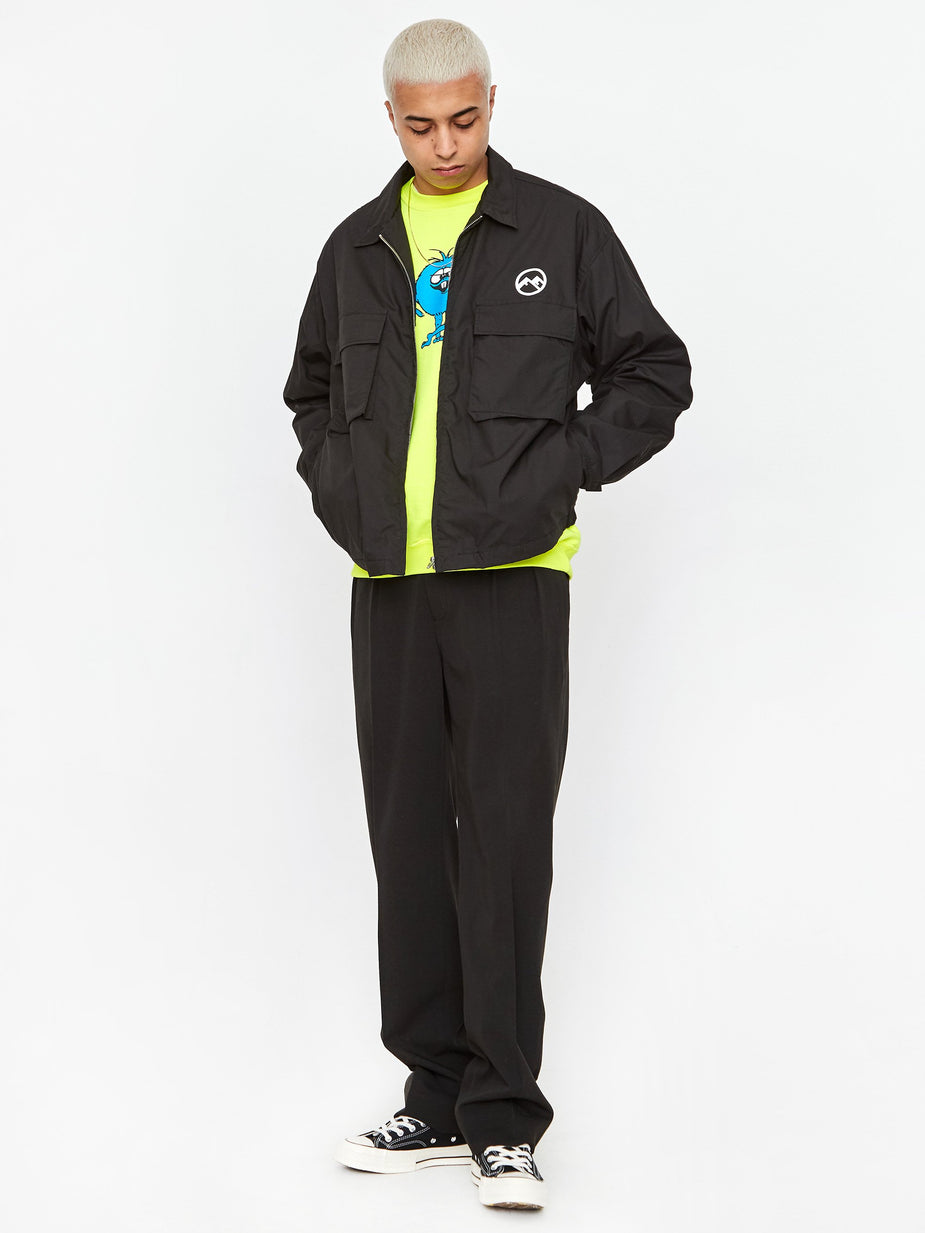 Flagstuff Flagstuff Welcome F/Z Jacket - Black - Black