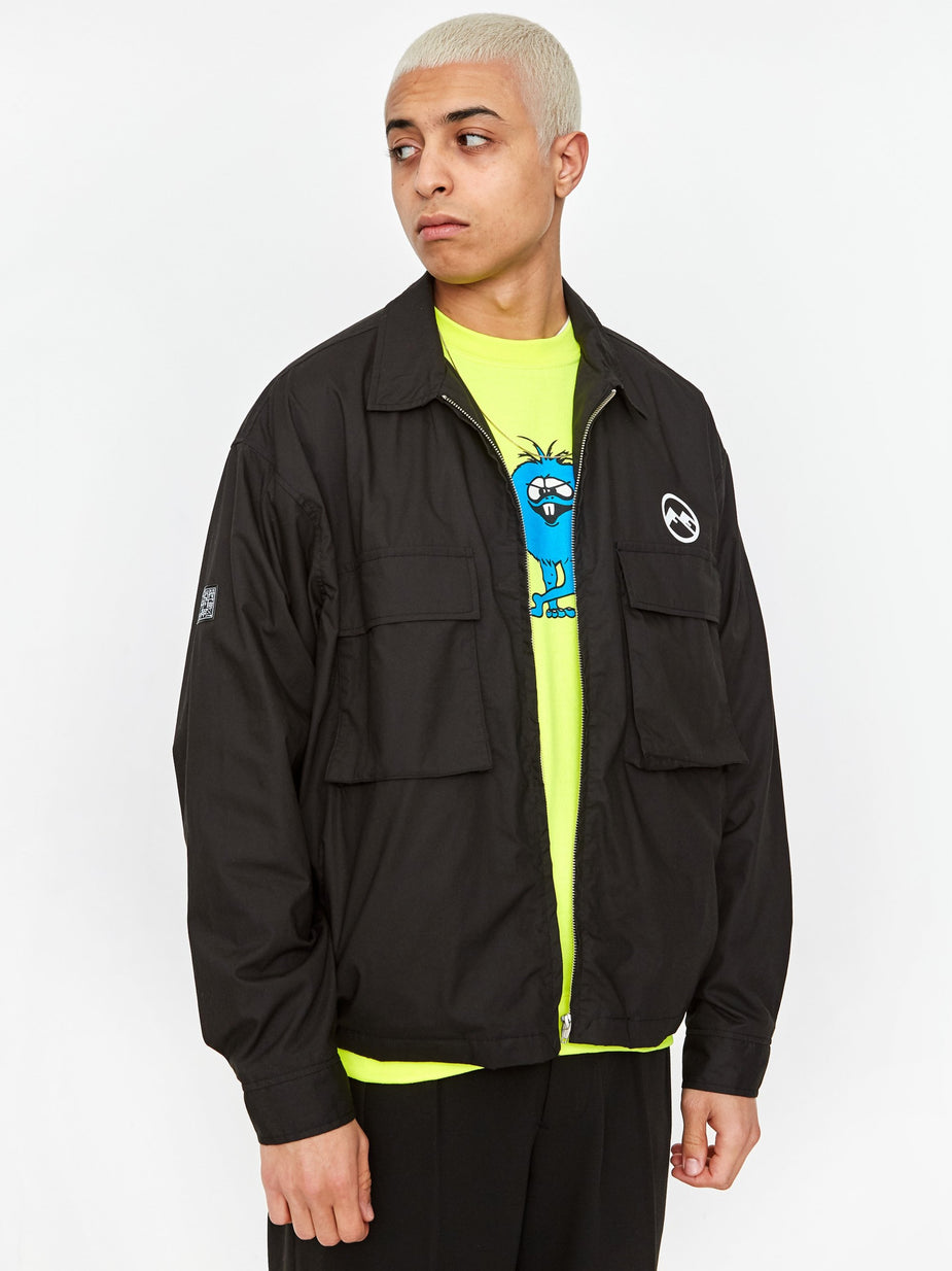 Flagstuff Flagstuff Welcome F/Z Jacket - Black - Black