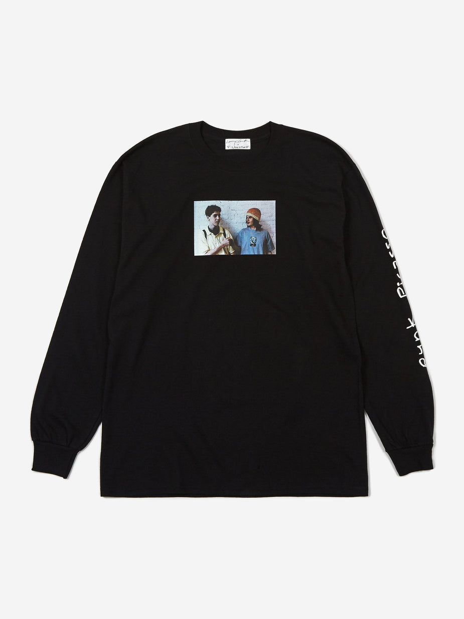 Flagstuff Flagstuff x Larry Clark Longlseeve T-Shirt (Tee 1 ) - Black - Black