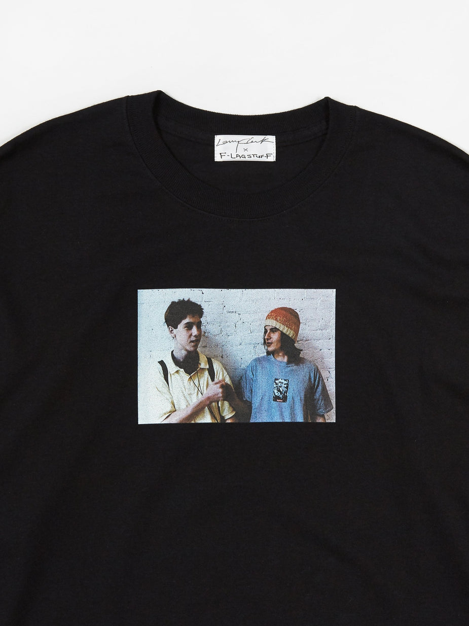 Flagstuff Flagstuff x Larry Clark Longlseeve T-Shirt (Tee 1 ) - Black - Black
