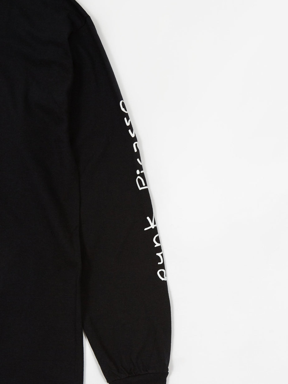 Flagstuff Flagstuff x Larry Clark Longlseeve T-Shirt (Tee 1 ) - Black - Black