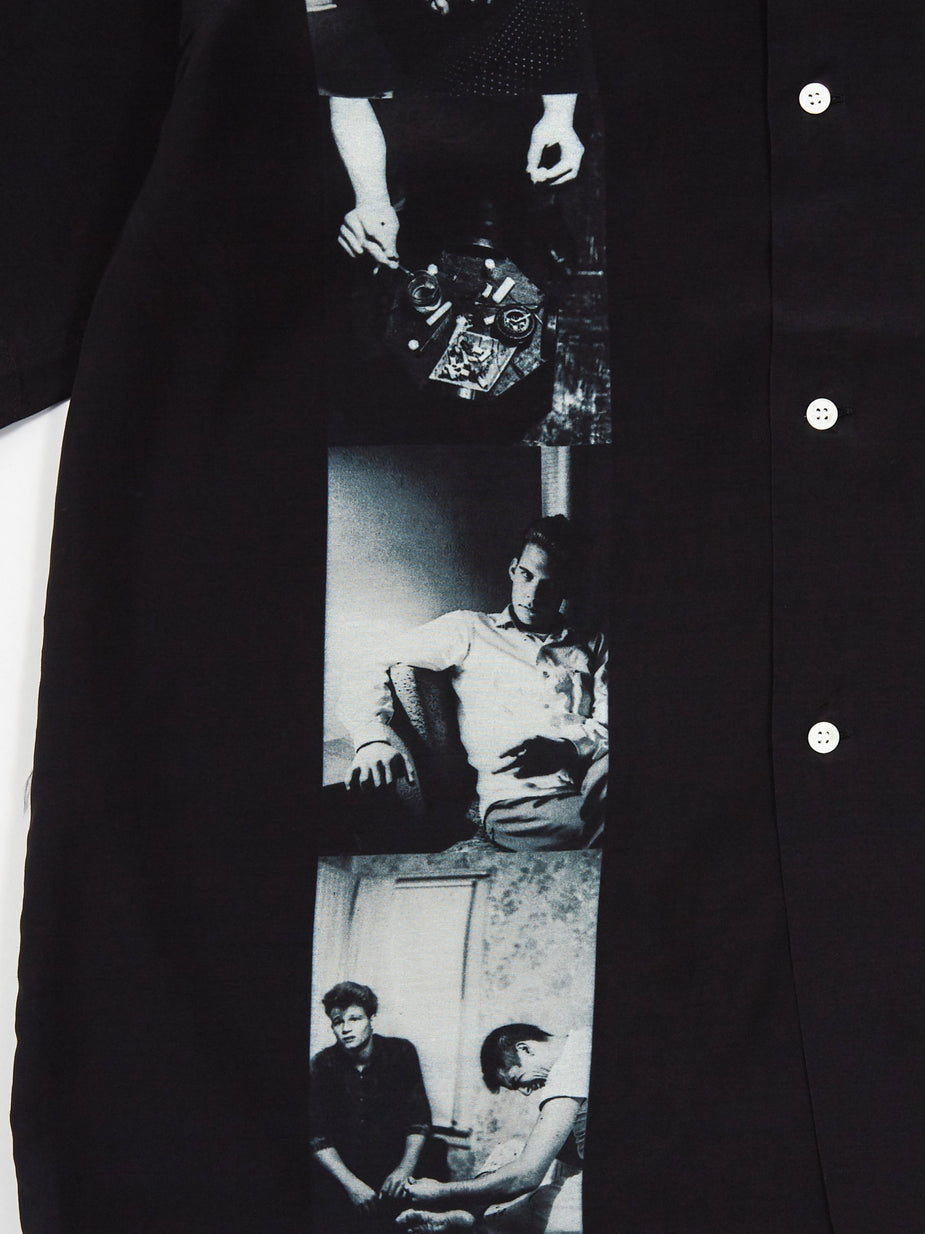 Flagstuff Flagstuff x Larry Clark Shortsleeve Shirt - Black - Black