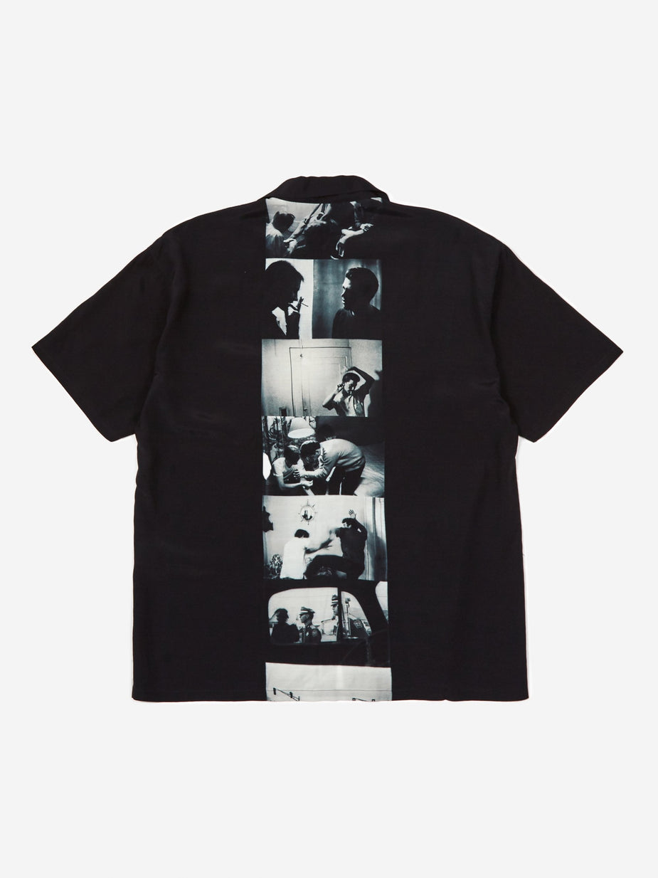 Flagstuff Flagstuff x Larry Clark Shortsleeve Shirt - Black - Black