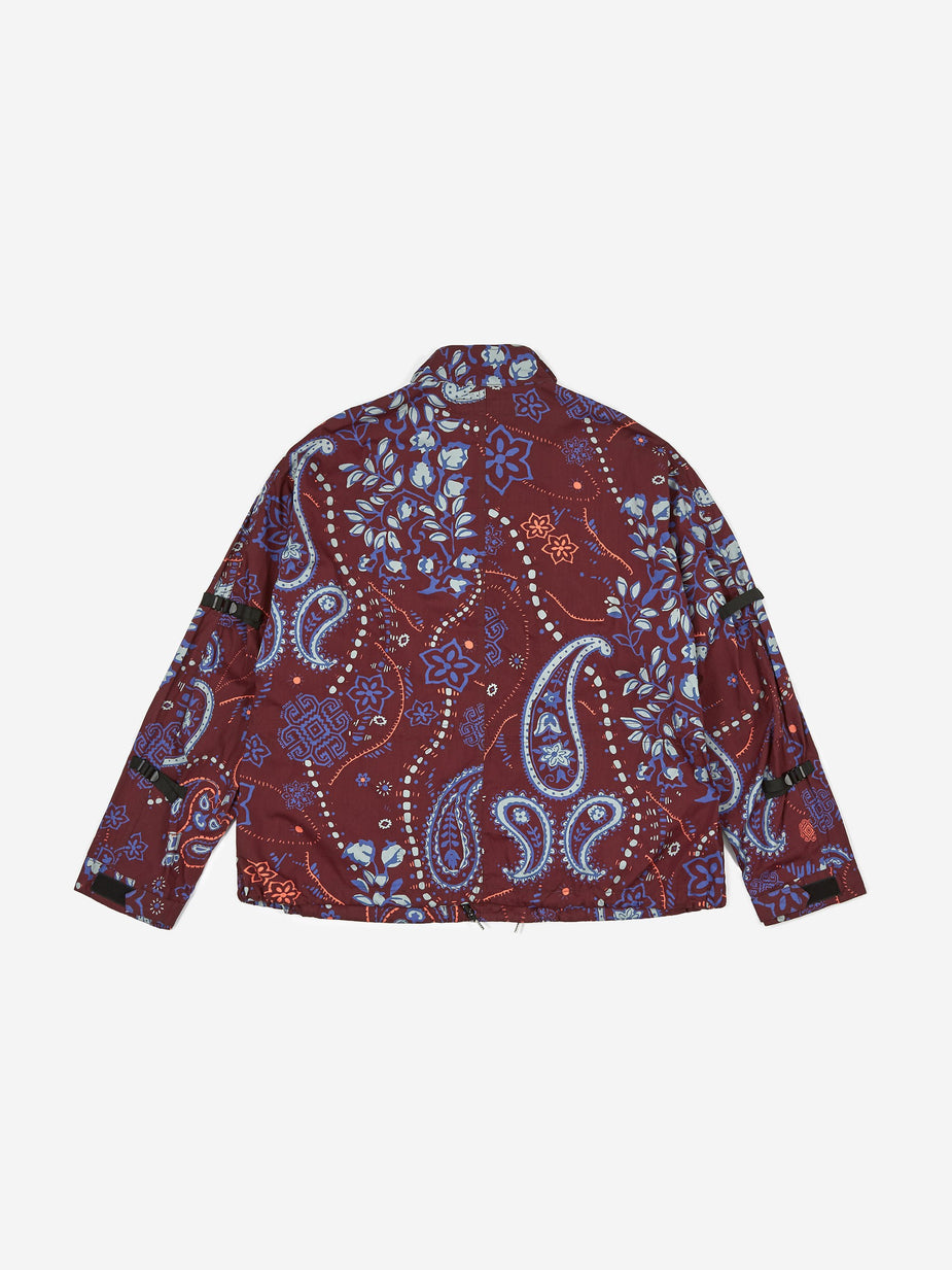 Flagstuff Flagstuff Paisley MODS Jacket - Maroon - Other