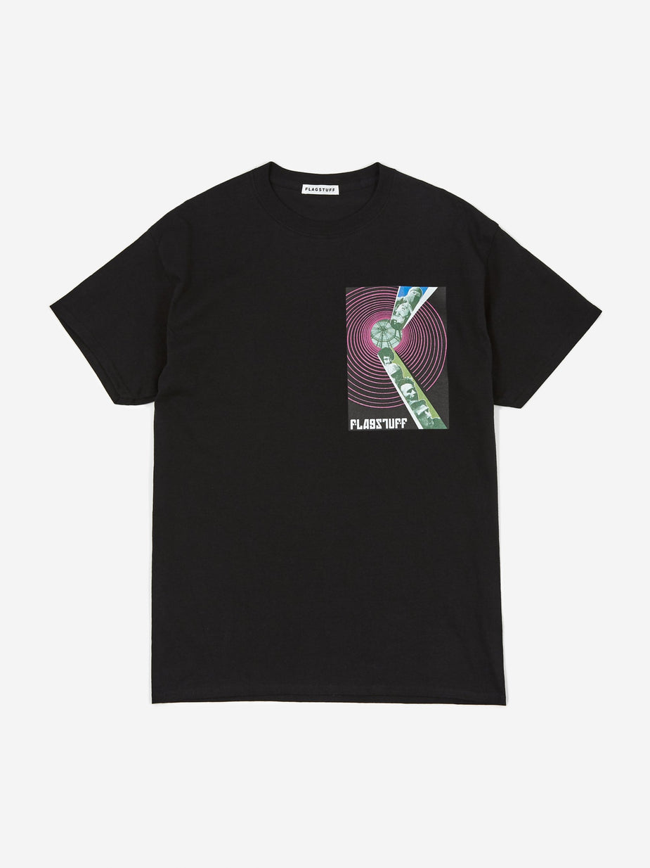 Flagstuff Flagstuff Ripple T-Shirt - Black - Black