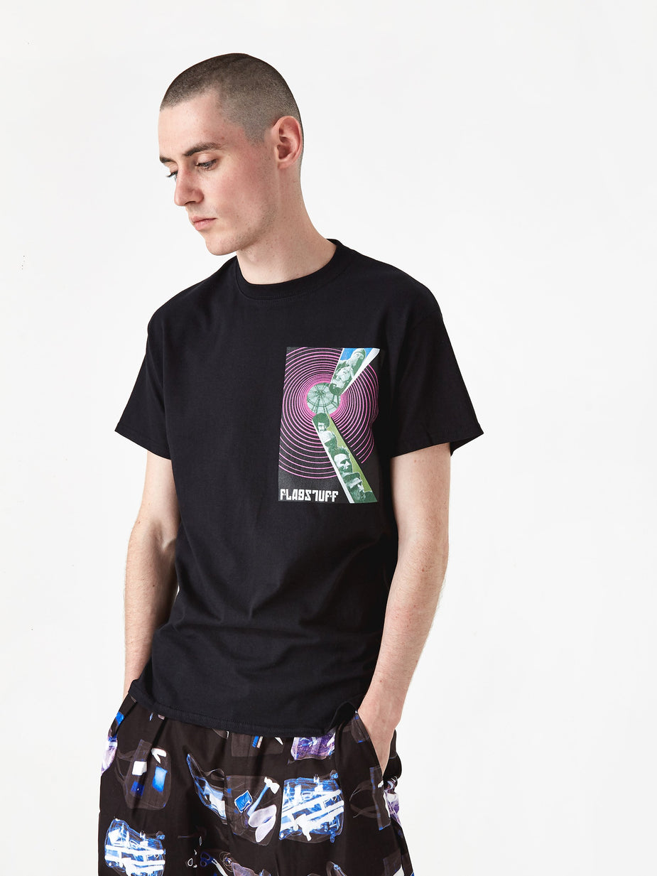 Flagstuff Flagstuff Ripple T-Shirt - Black - Black