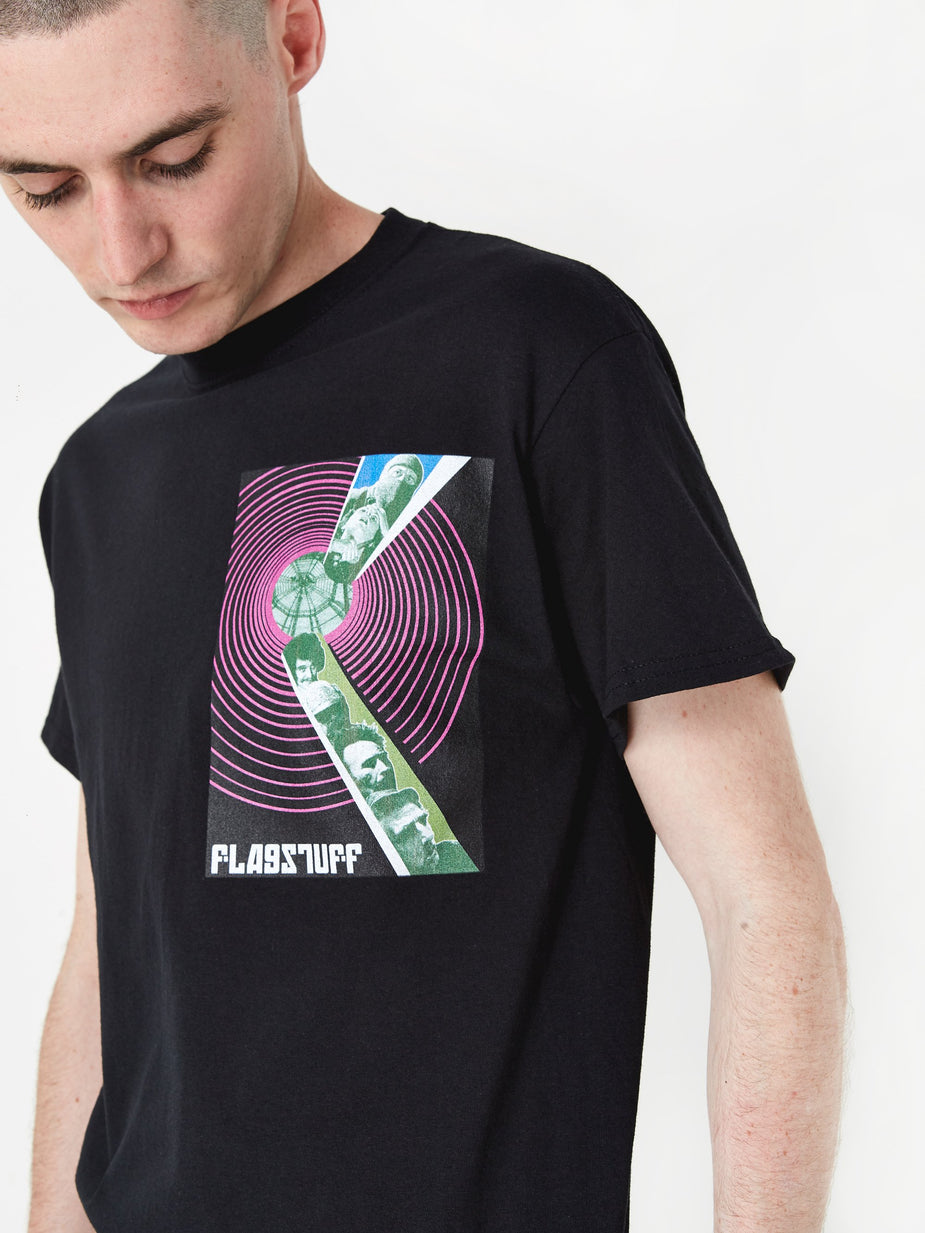 Flagstuff Flagstuff Ripple T-Shirt - Black - Black