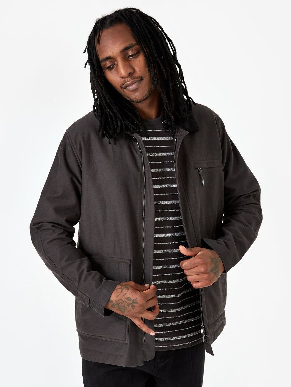 Folk Folk Alber Jacket - Charcoal - Grey
