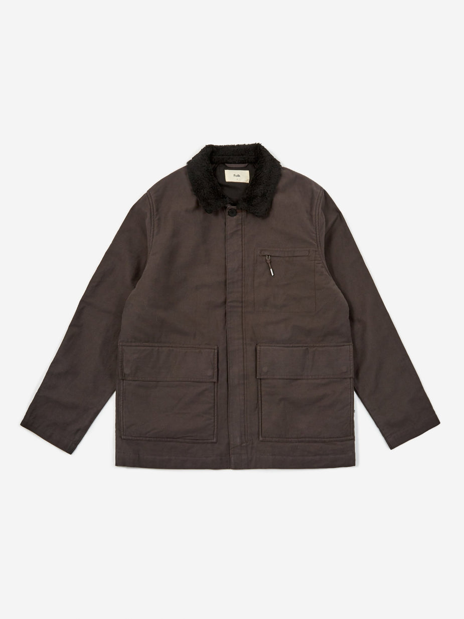 Folk Folk Alber Jacket - Charcoal - Grey