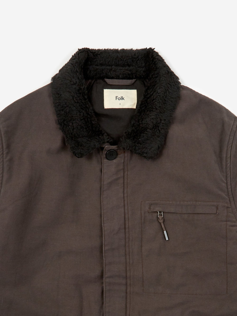 Folk Folk Alber Jacket - Charcoal - Grey