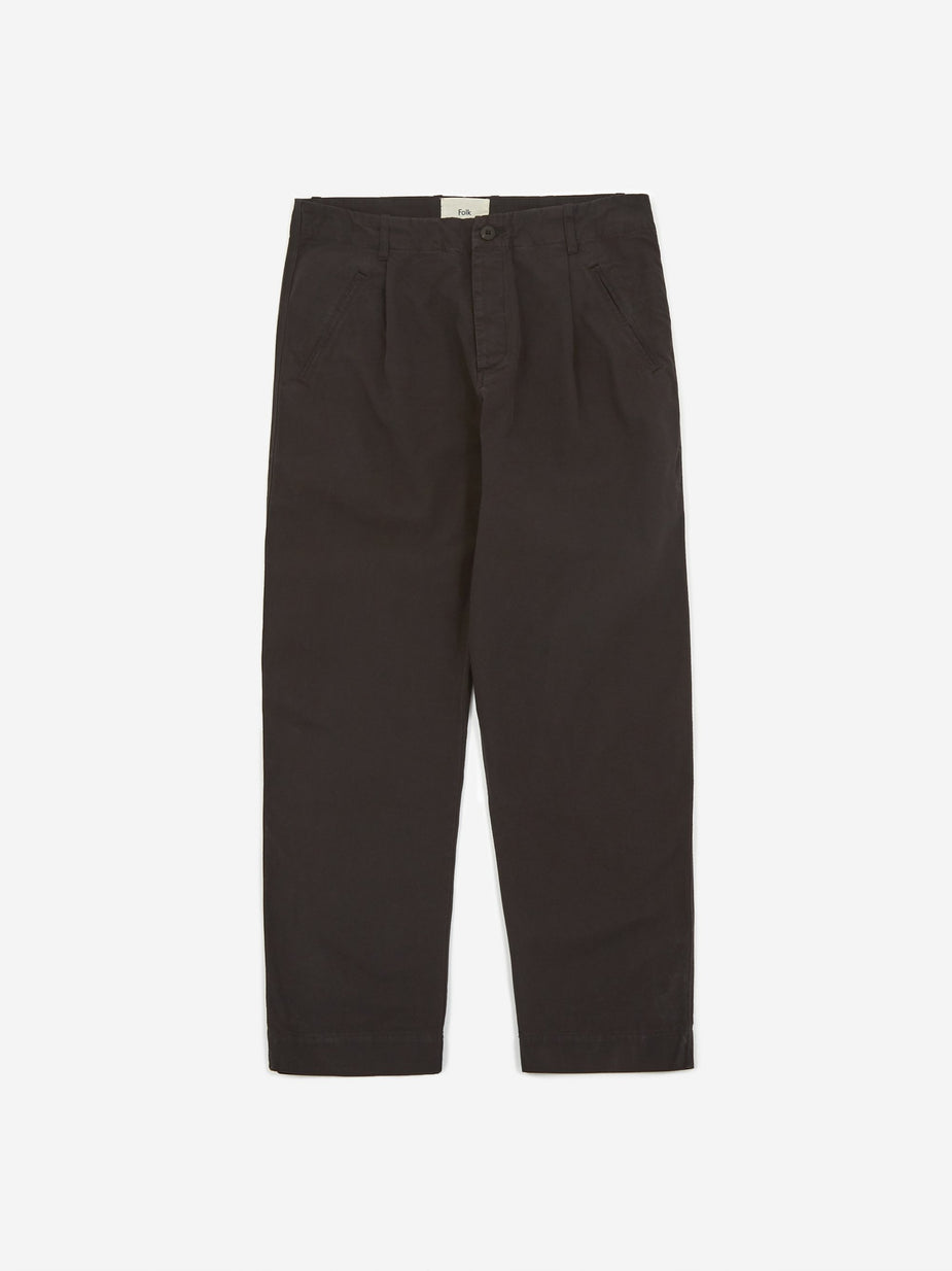 Folk Folk Assembly Pant - Black - Black